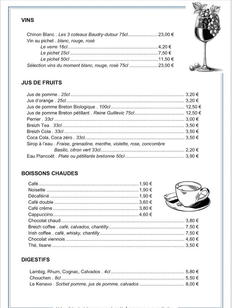 Crêperie bretonne TRI MARTOLOD - Menu Image 4